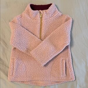 Old Navy Light Pink Sherpa Kids Hoodie